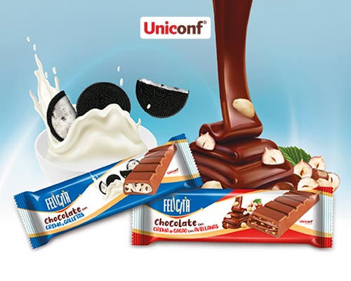 Uniconf apuesta por el segmento de los countlines con sus nuevas barritas de chocolate